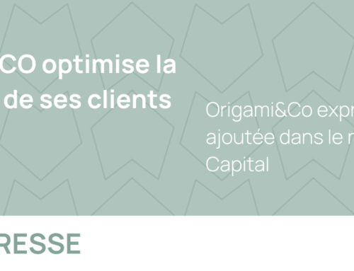 Origami&Co exprime sa valeur ajoutée dans le numéro de Janvier de Capital